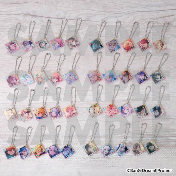 バンドリ！ ガールズバンドパーティ！ アクリルキーホルダー／全